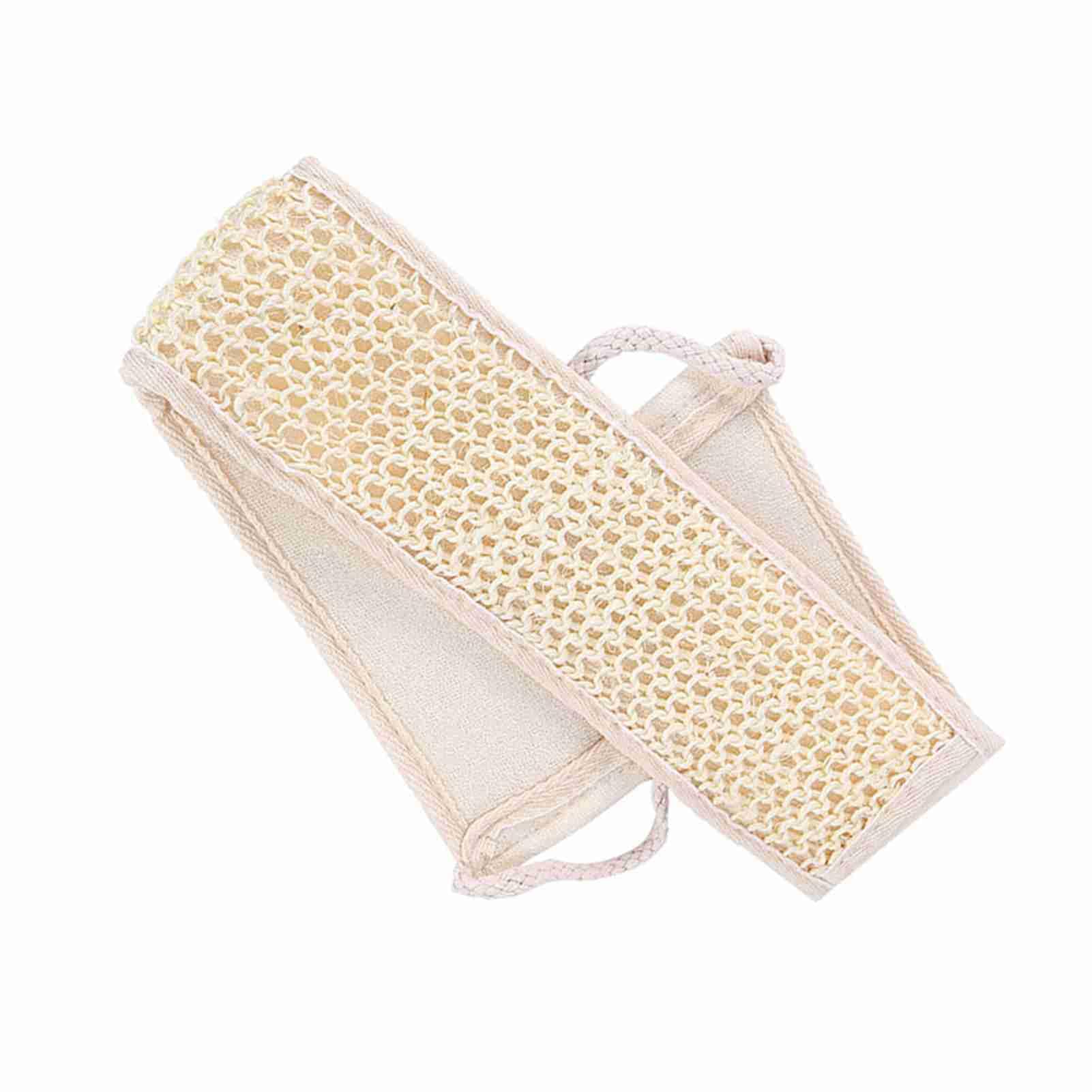 Naturalna Gąbka Loofah Złuszczający Peeling do Ciała Loofah Pasek do Kąpieli Spa Szczotka do Masażu do Kąpieli i Pod Prysznic, Zawiera Skruber do Pleców