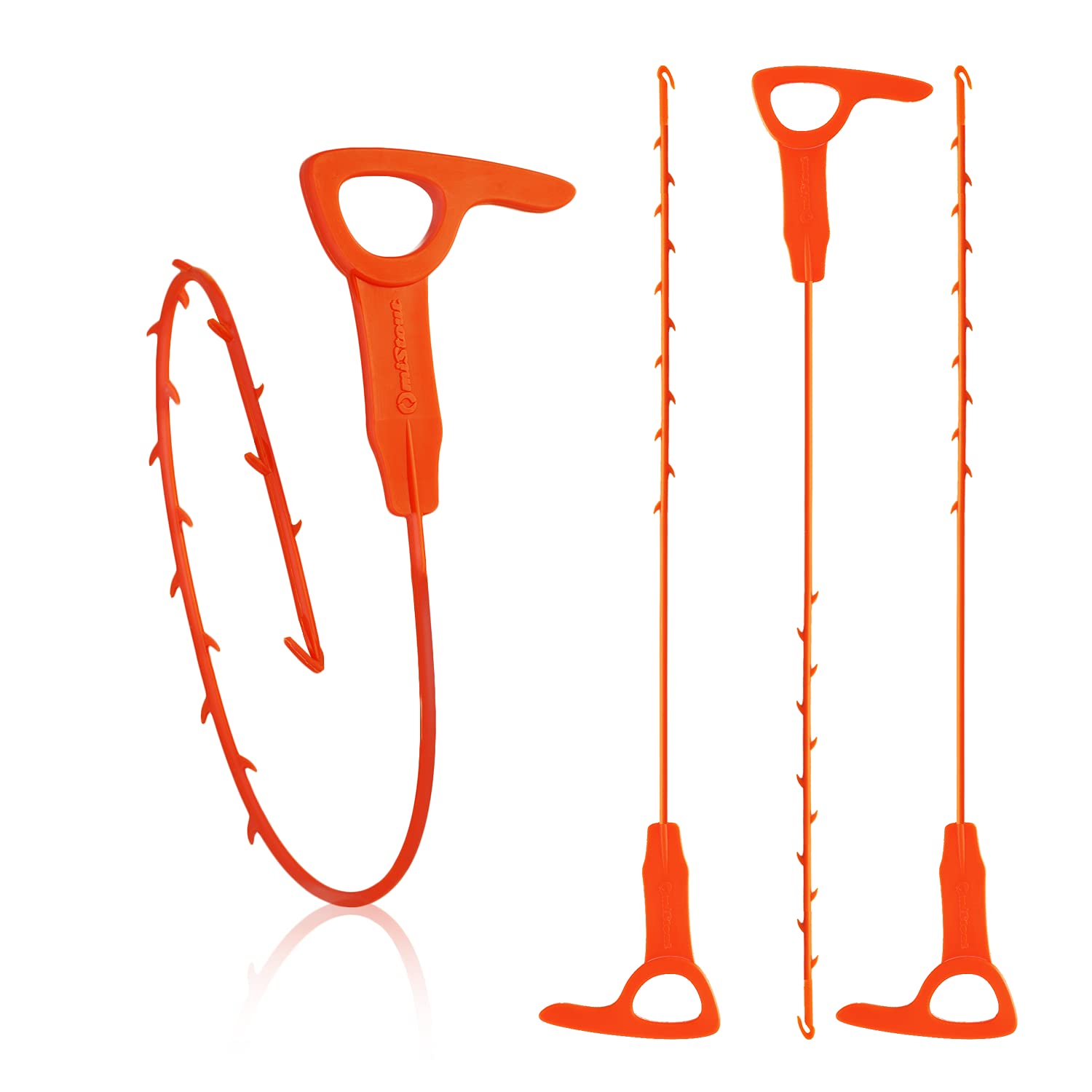 Buy OmiStout 4 Pack 21 Inch Hair snake Tool Drain Opener Hair Clog