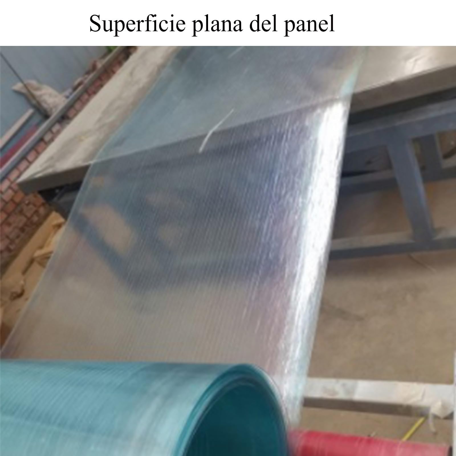 Lámina de policarbonato para techos, lámina Protectora contra la Lluvia y los Rayos Ultravioleta de policarbonato para pérgola de Invernadero de jardín (Color: Transparente, tamaño: 1,2 mx4