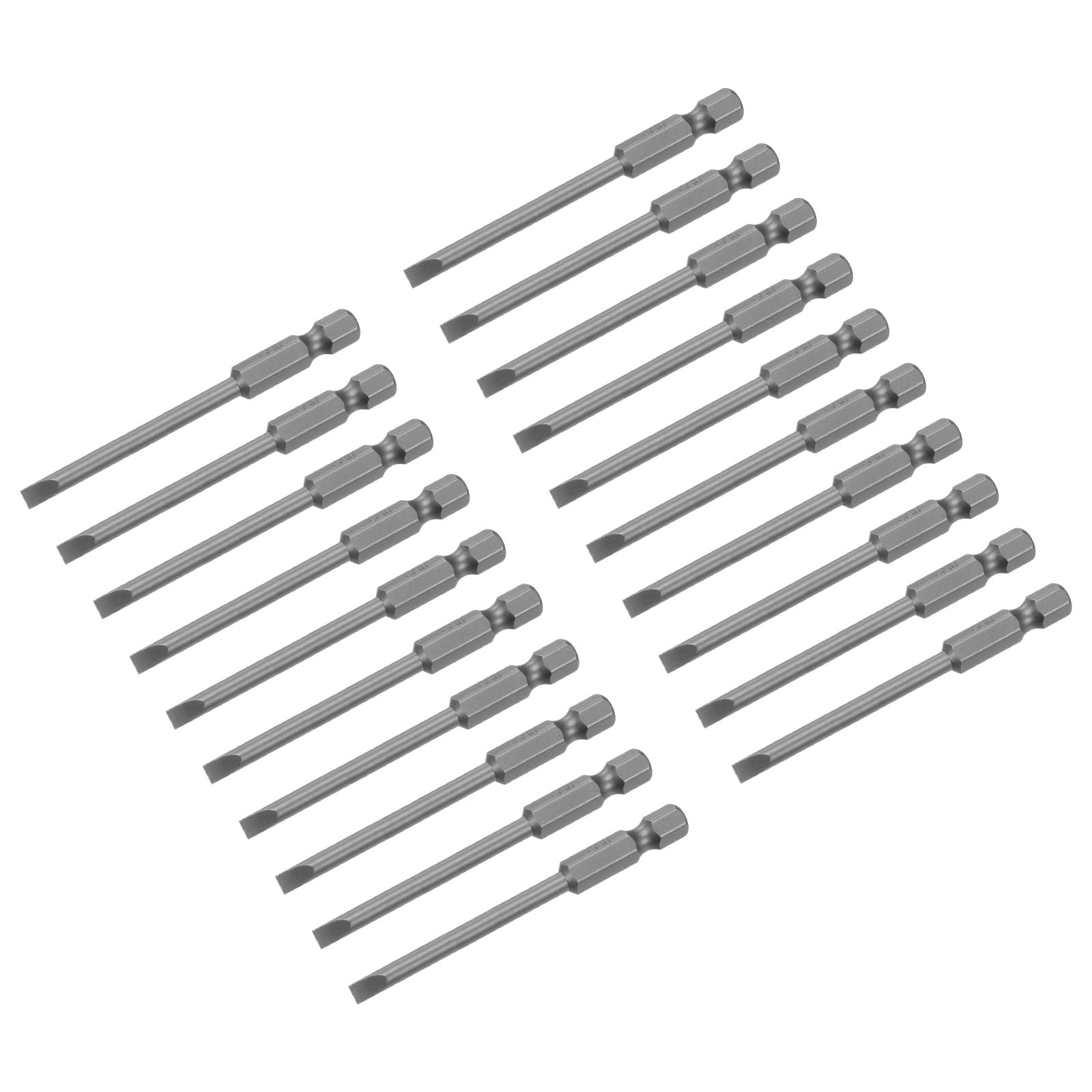 M4 (4 mm x 6 mm) Schlitz-Senkkopf-Maschinenschraube – Edelstahl (A2), 20 Stück
