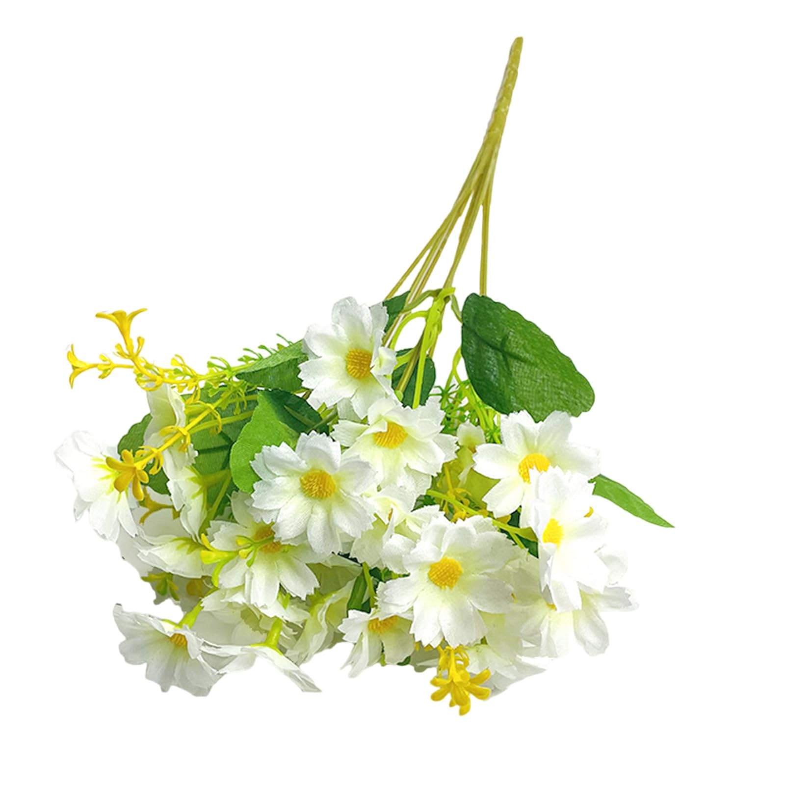 YROHGKPN Artificial Daisies Arrangements Indoor or Outdoor Use Fade Resistant Flowers for Balconies Table Centerpieces Artificial Daisies Bouquet
