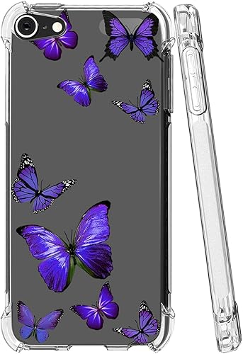 Miniatura 2 de Funda para iPod Touch 7  iPod Touch 6  iPod Touch 5 para niñas y mujeres, delgada, a prueba de golpes, transparente, suave, flexible, TPU, funda