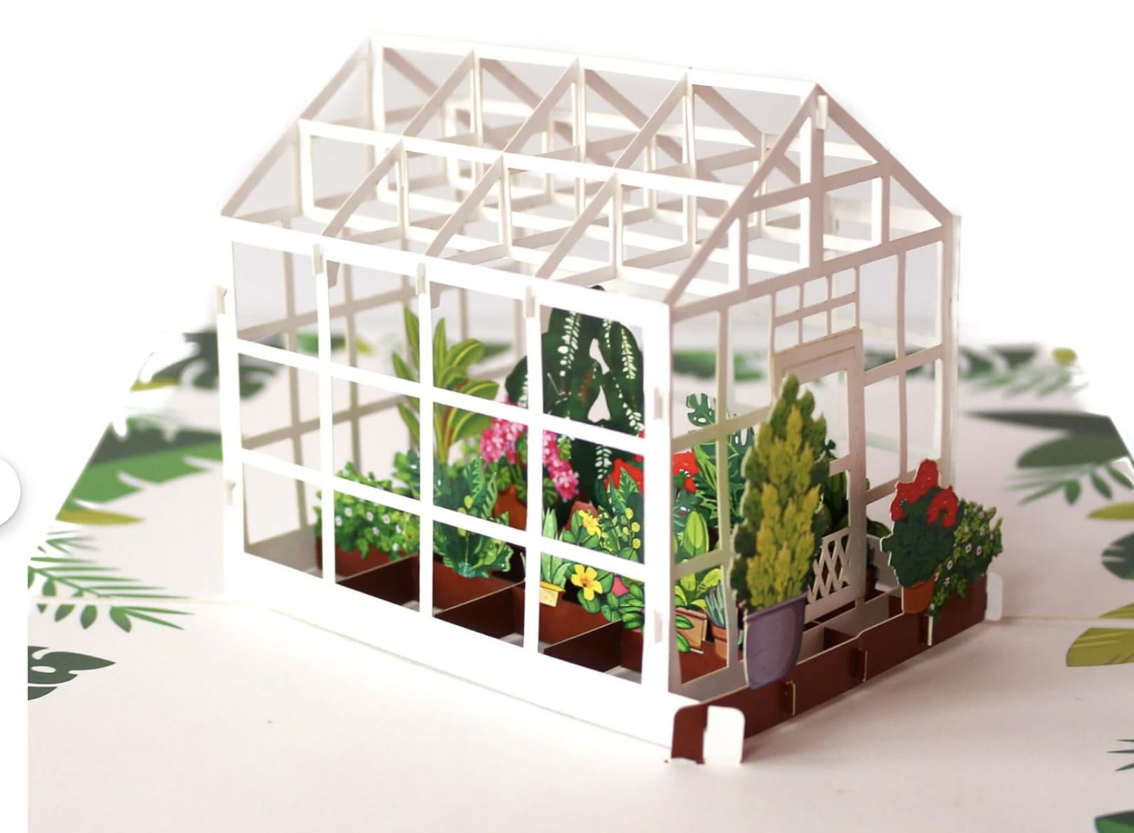 Greenhouse Pop Up Card - 3D Pop Up Cards, Birthday Cards For Woman And Men, Retirement Card, Handmade Greeting Cards, 3D Birthday Card, Get Well Card, Make someone Smile