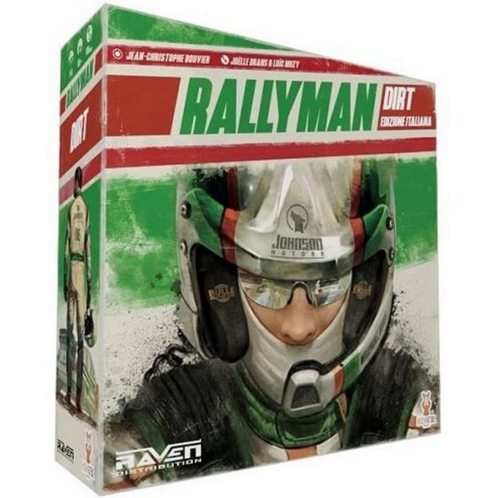 Raven Distribution Rallyman DIRT Gioco da Tavolo in Italiano