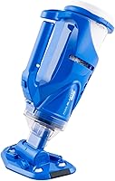 POOL BLASTER Catfish Gen 2 Cordless Pool Vacuum: Rechargeable Spa Hot Tub Cleaner, 45 Min Runtime, Sand Silt Removal for Small Above Ground Pools