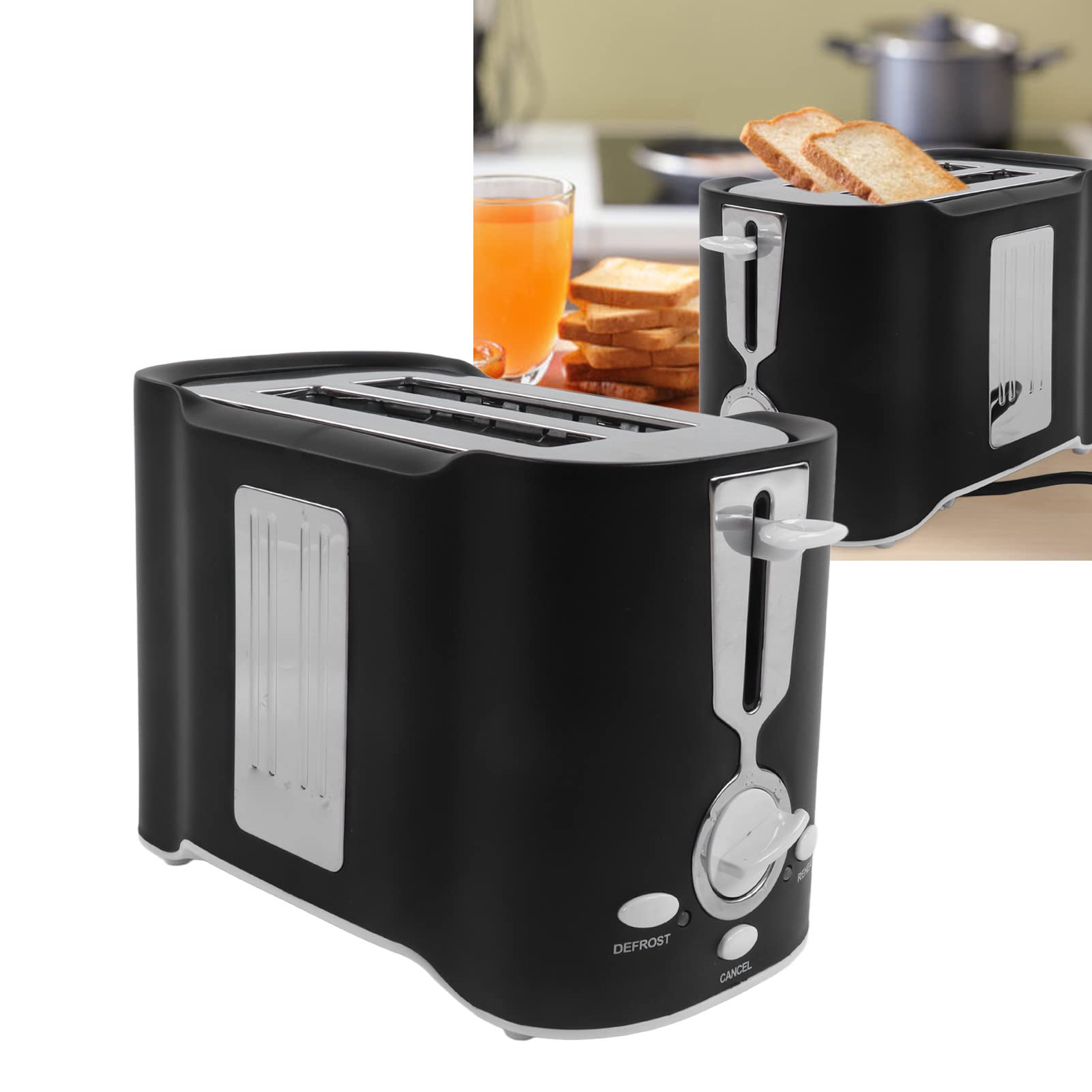 Stainless Steel Bread Maker EU Plug 220V Stainless Steel Bread Maker Small Household Mini Stainless Steel Breakfast Black-picture-13