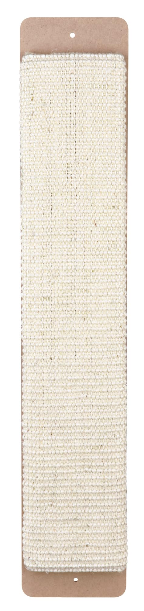 TRIXIE Sisal Scratching Board for Cats – Hanging – With Catnip – 11 × 56 cm – Beige – 43181