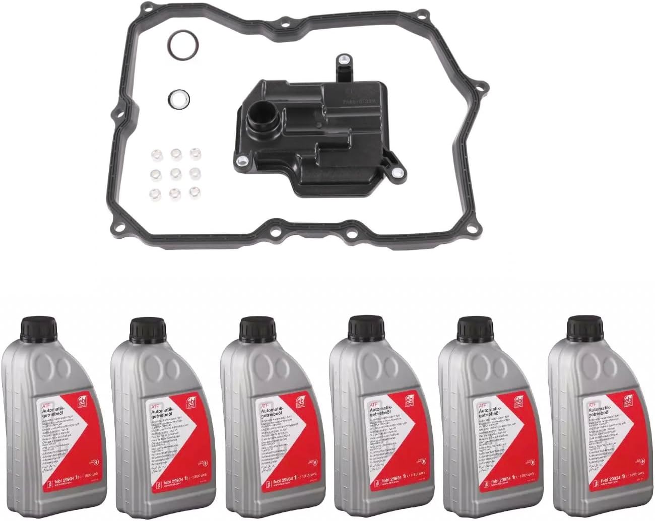 Auto Transmission Fluid Change Service Kit 6L ATF for Volkswagen Atlas (18-23) & for Arteon (19-21)