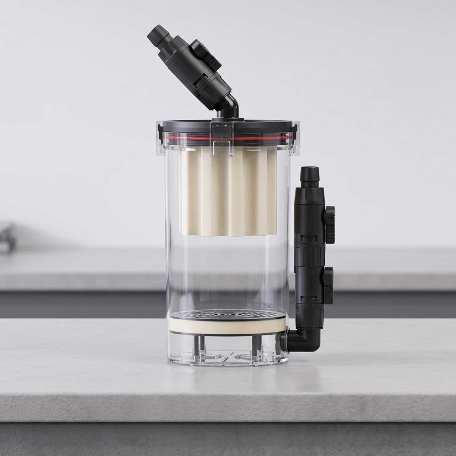 Gralara Filtro Exrior Vaso Exrno | Prefiltro con pósito, Prefiltro Vaso, para s, Prefiltro No 2