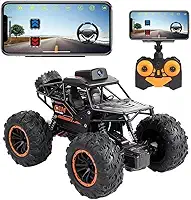 Carro Rc Com Máquina De Câmera Wifi Hd 720p No Controle Remo