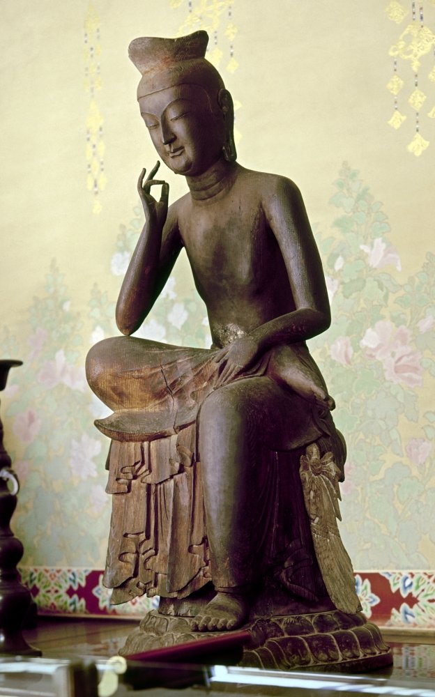 Amazon.com: Japan Buddha C606 AD Nred Pine Wood Statue Of Buddha