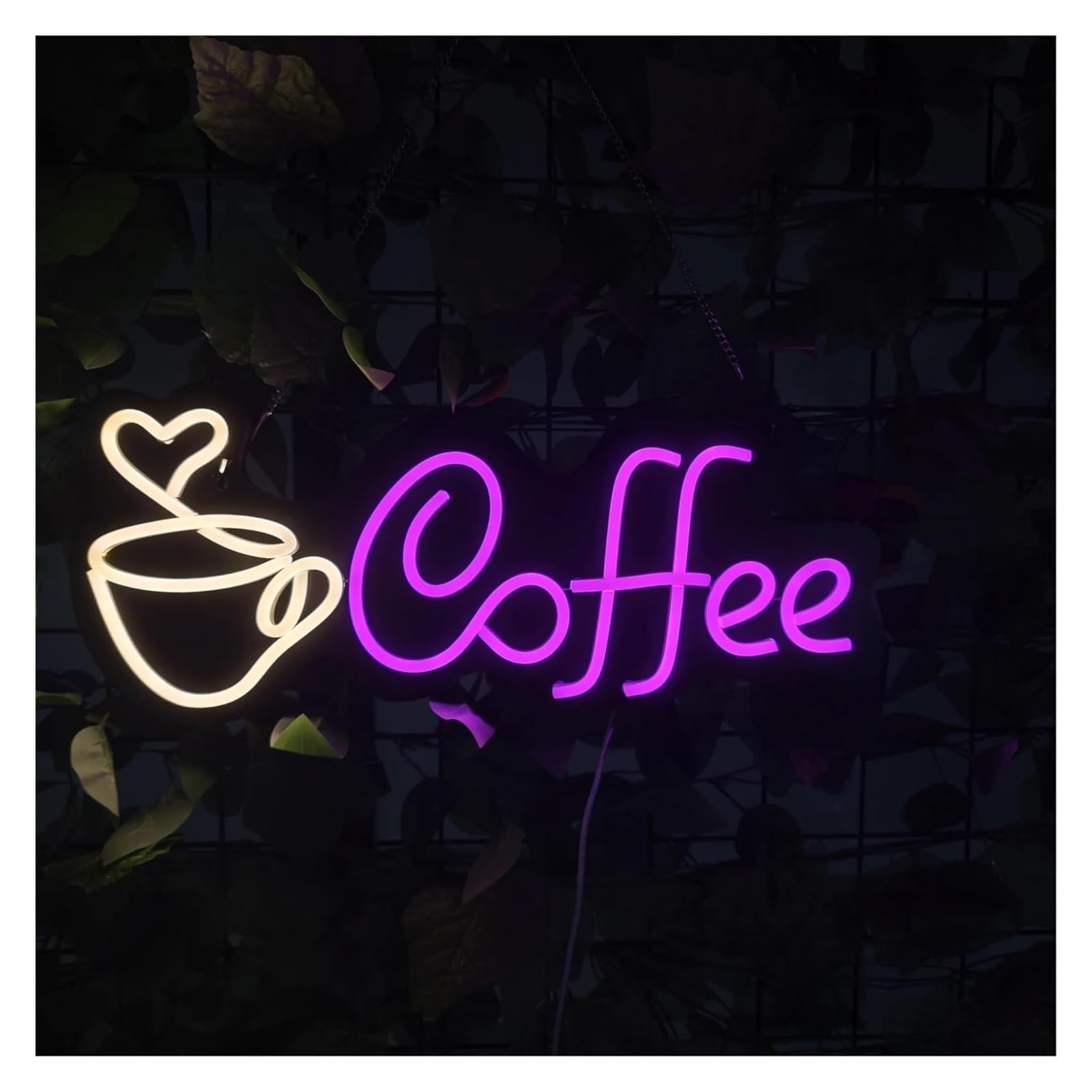 Zynther Neon lamp Neon Signs Light Decor Wall Sign for Cafe