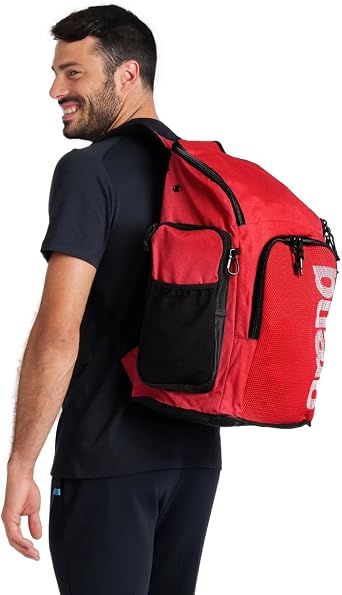 ARENA Team 45 チーム45 Backpack 45 Swimming Athlete Sports Gym Backpack Large Training Gear Equipment Swimming Bag for Men and Women 45 Liters