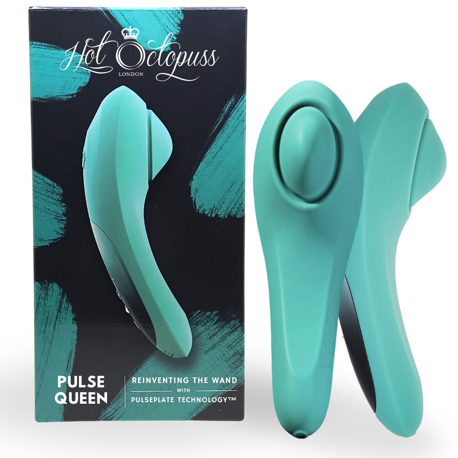 Hot Octopuss Pulse Queen Vibratori Blu 18 cm