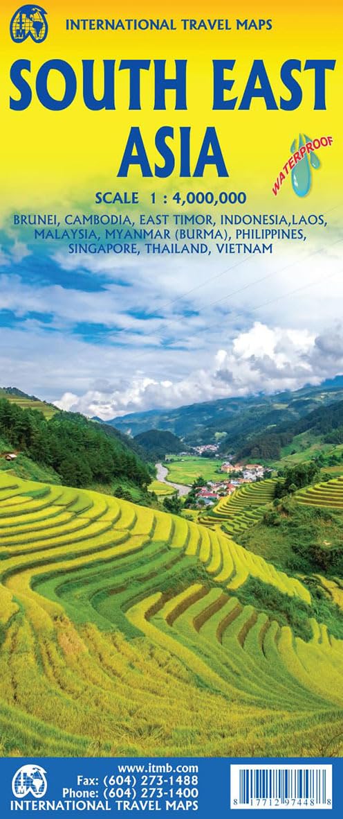 South East Asia: 1:4000000