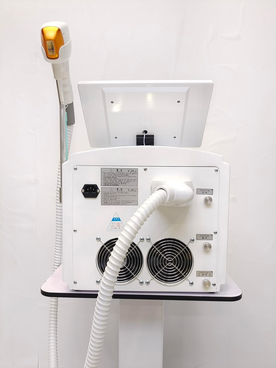 Professional Hair Removal Machine with Large Touch Screen Display, Ice Handle Painless Permanent Hair Remove Salon Beauty Device Skin Care Tools for Men Women 10Bar