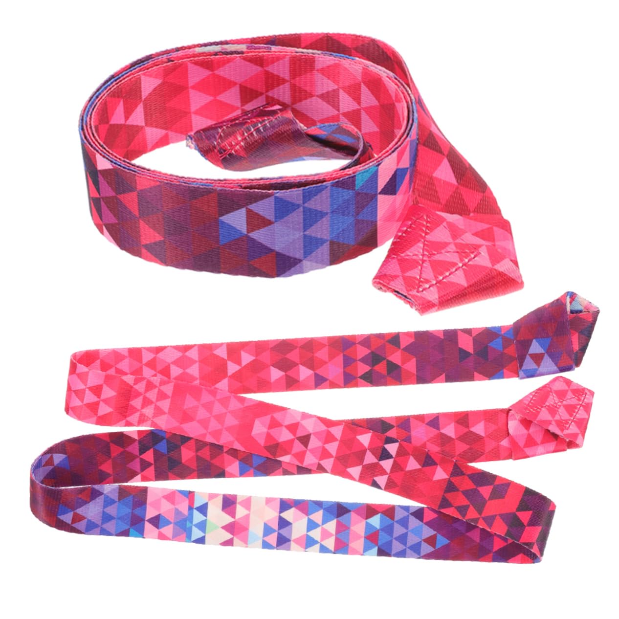 HANABASS Yoga Mat Carrying Strap 2pcs Yoga Roller Sling Exercise Strap Fitness Resistance Band