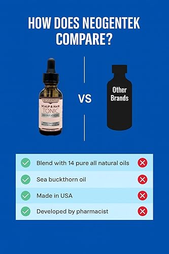 Miniatura 5 de Aceite esencial tónico para el cabello y el cuero cabelludo  Hecho de 14 aceites botánicos para un cabello más grueso y lleno  Suero para el cabello