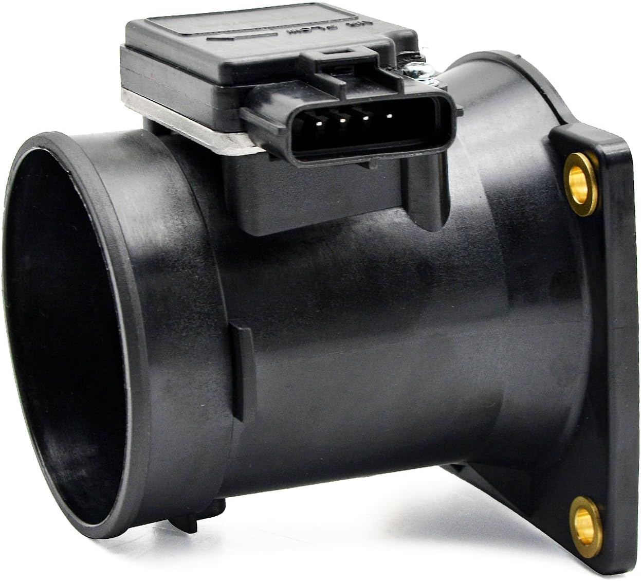 Mass Air Flow Sensor MAF 4 Pins Compatible with Ford Crown Victoria 4.6L 1996-2002, for Lincoln Town Car, for Mercury Grand Marquis, Replace# F6ZF12B579AB