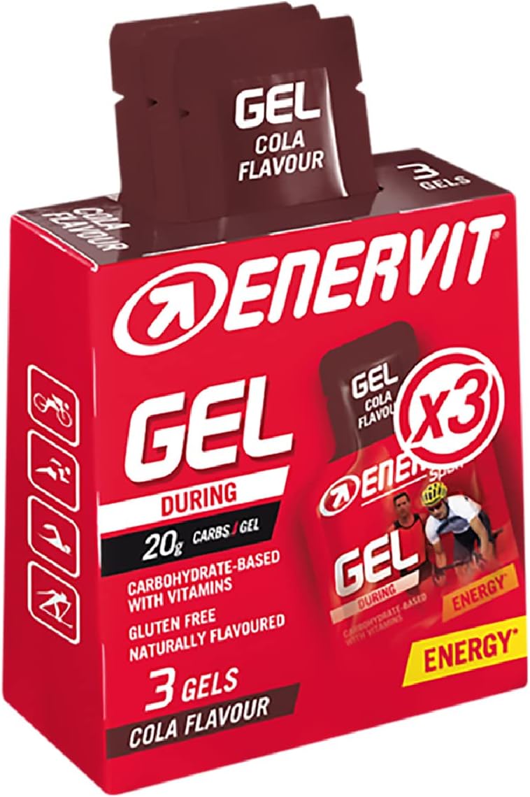 Enervit Energy Gel, 3 x 25ml, Cola
