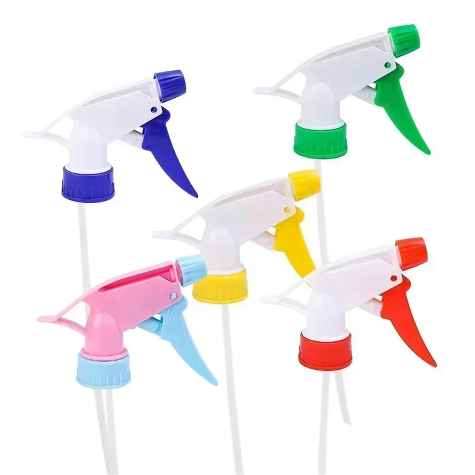 Wupngs Random Trigger Sprayer Nozzle 10X Spray Bottle Beverage Coke Universal Watering Can Head Hand Button Garden Plant(Random)