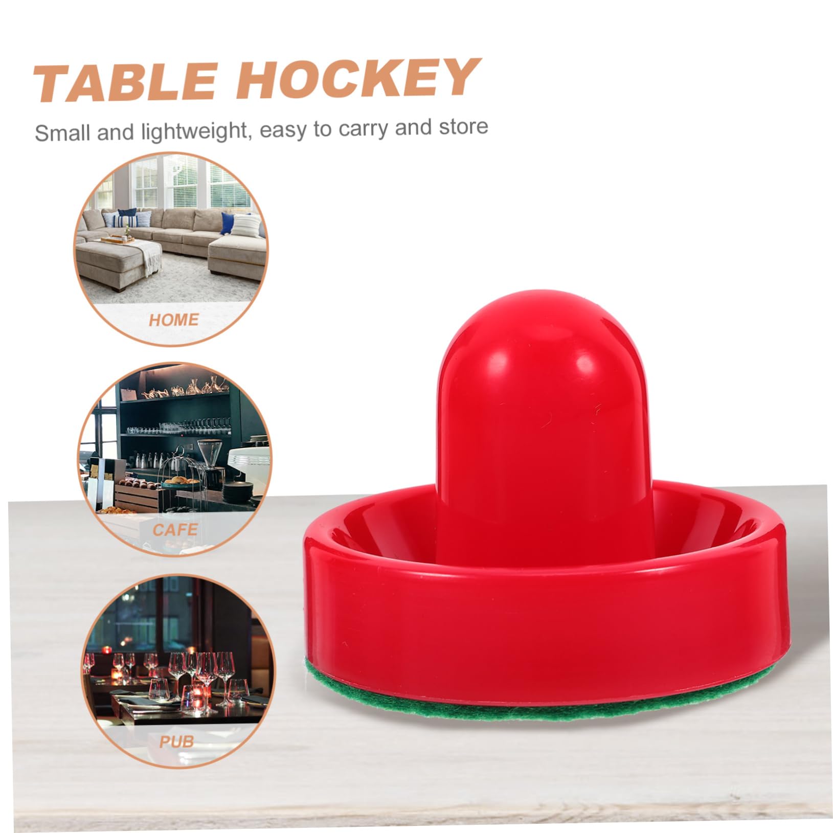 VICASKY 5sets Gioco Da Tavolo Hockey Su Ghiaccio Kit Accessori Interattivi Per Feste Include Puck Per Eventi Familiari e Gioco Multiplayer e Trasportare