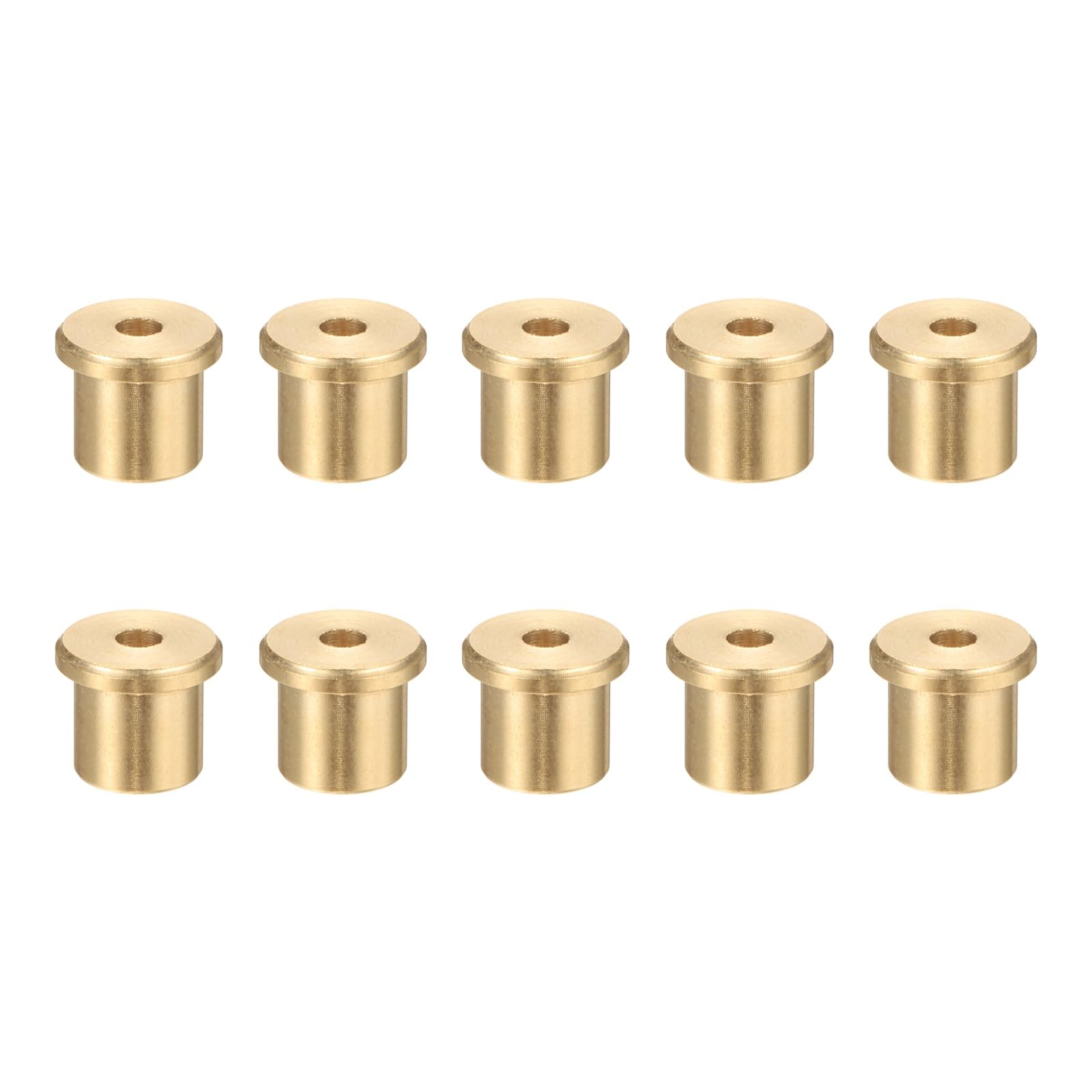YELARXI Golf Brass Tip Weights, Club Weight Head Accessories Reusable Plug Insert Golf Weighted Spike for Steel Wood Iron Shaft 5Pcs & 2g -Fit for(0.355"/0.370" Pointed Shaft)