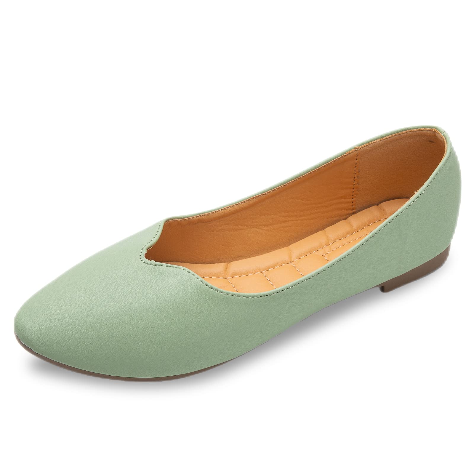 Sixth Street Womens Casual Comfortable and Lightweight Ballerina Ballet Flats-Mint-(Size-40) (B0B7X89GY2) Amazon Price History, Amazon Price Tracker
