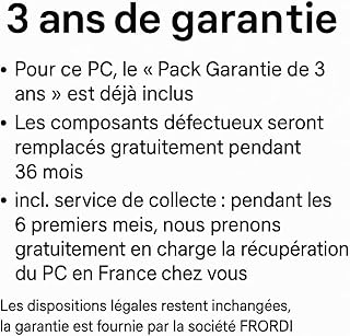 FRORDI PC multimédia Core i7 6700 • Ordinateur Rapide pour Bureau & télétravail • Processeur 4 GHz • 32 Go RAM • SSD 1000 Go • Windows 11 Pro • Wi-FI • 8150 (Reconditionné)