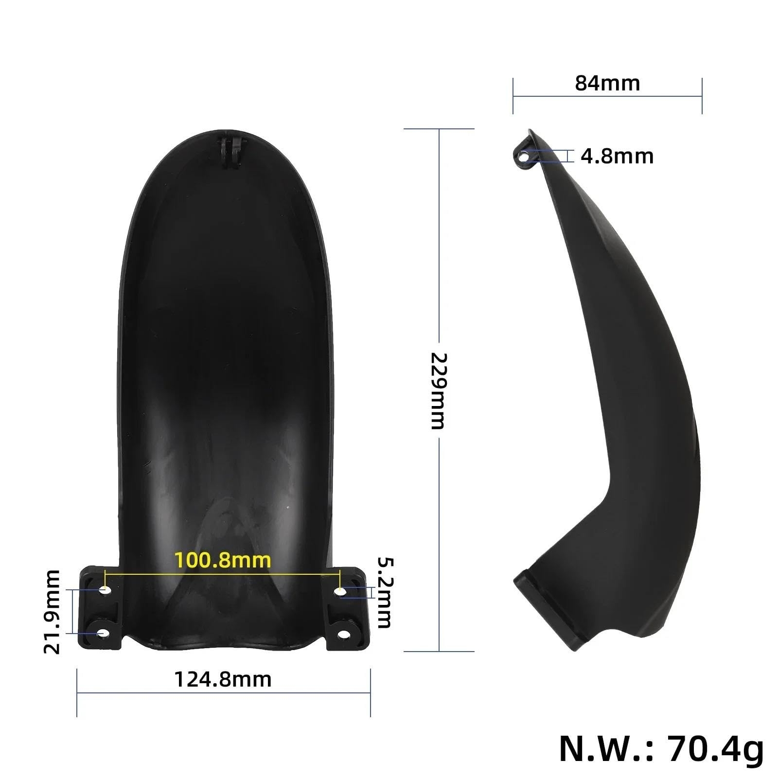 Parafango anteriore posteriore scooter for Kamikaze K1 K1 Plus scooter elettrico parafango anteriore o posteriore parafango paraspruzzi parti
