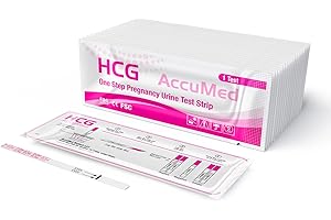 AccuMed Pregnancy Test Strips: Reliable and Efficient HCG Detection