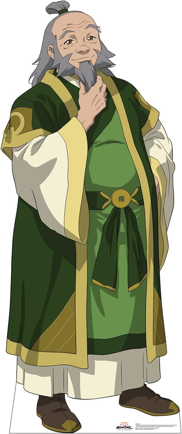 Cardboard People Iroh Life Size Cardboard Cutout Standup - Avatar: The Last Airbender (Nickelodeon TV Series)