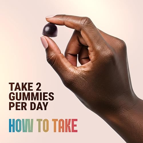 Miniatura 5 de KJHD 2 gomitas Shilajit Ashwagandha con musgo marino, raíz de remolacha, hongo de melena de león y aceite de semilla negra, suplemento de