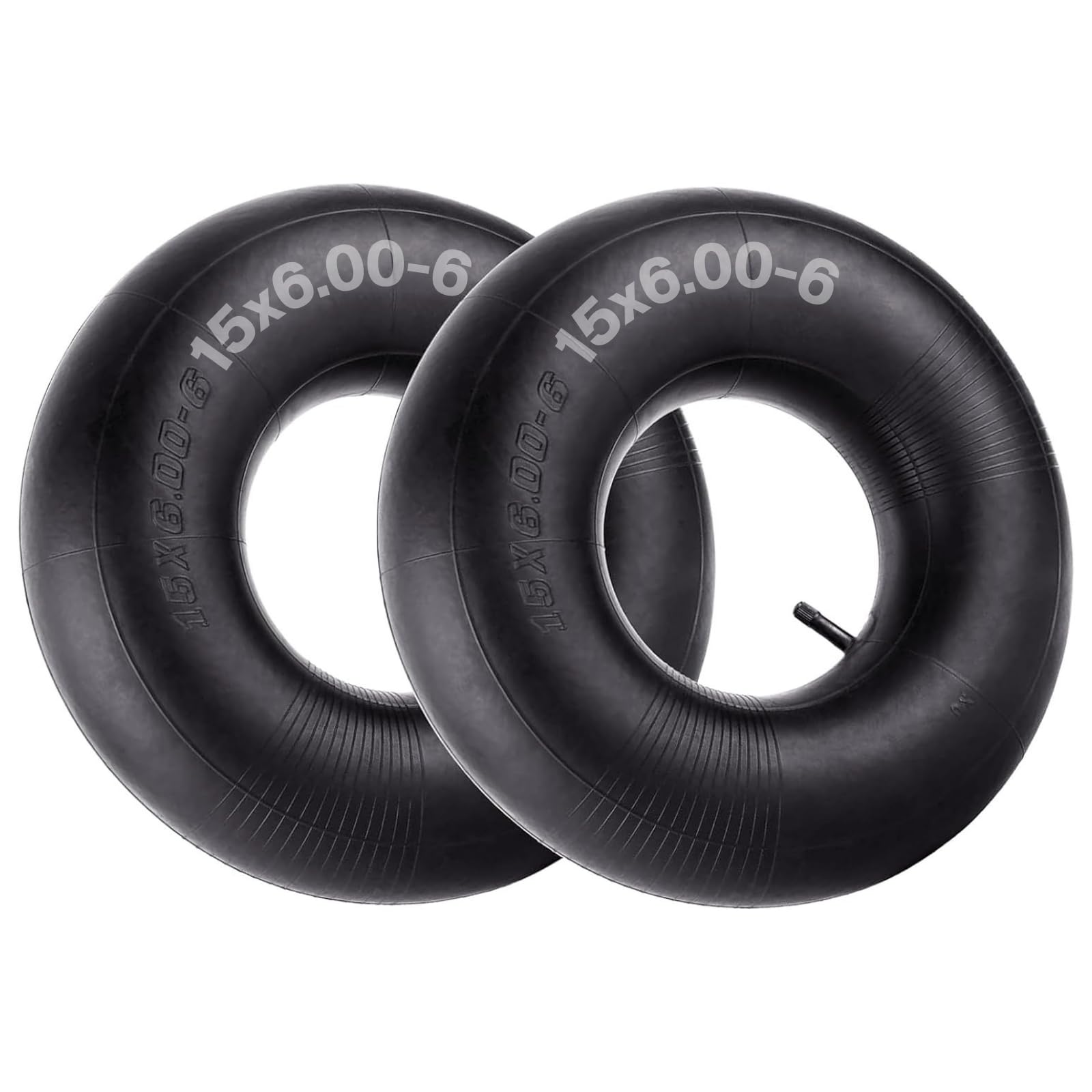 AZIEMARS 2-Pack 15x6.00-6 Inner Tube