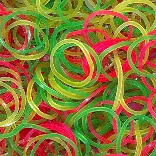 SSKR Rubber Band for Home, Kitchen and Office | Size - 2 inch | Pack of 50 Gram | Multicolor