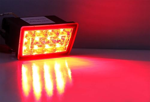Miniatura 2 de Luz LED antiniebla trasera, estilo F1 de iJDMTOY, con función de señal destellante y luz trasera para Subaru Impreza WRX STi 2011 o modelos