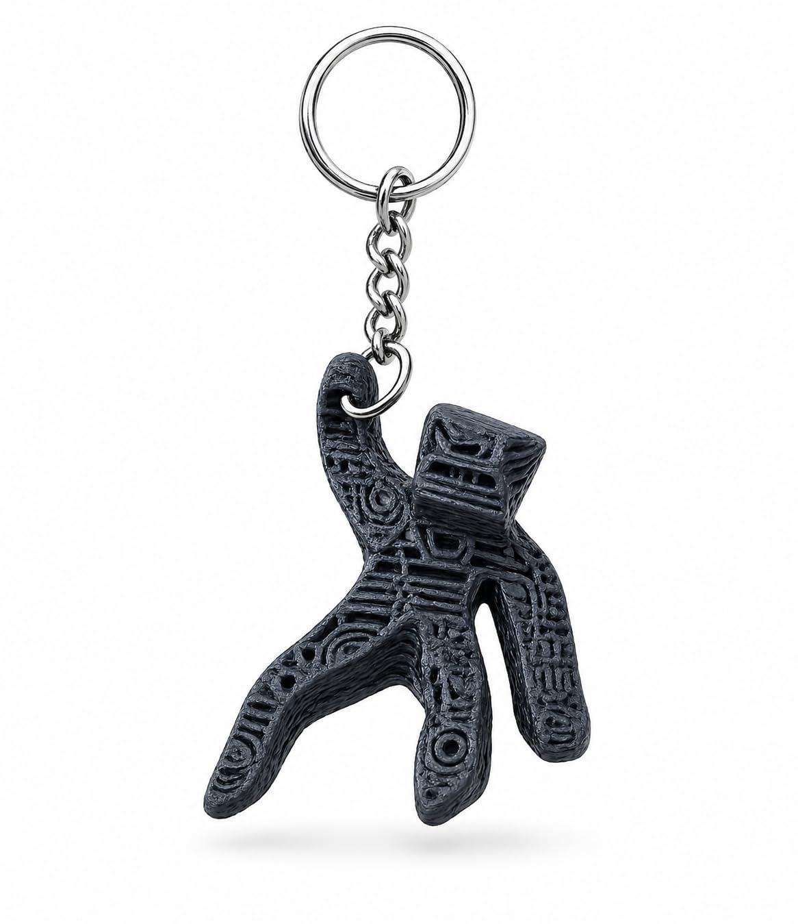 Grace Alien Keychain – 3D Printed Sci-Fi Collectible, Unique Geek Gift, Lightweight Durable Key Ring (Fan Art Inspired)-image-30