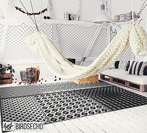 Tapis en vinyle lavable BirdsEcho pour protéger le sol de cuisine