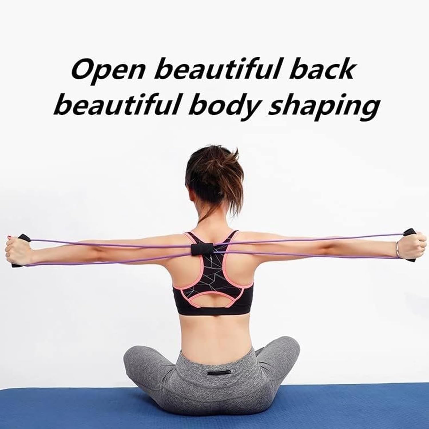 HoldOneLight Essential Pilates Workout Kit für Frauen - Enthält Pilates Ring, 25cm Yoga Ball, Booty Bands & Figure-8 Resistance Band - Komplettes Pilates Equipment Set für Fitnessübungen