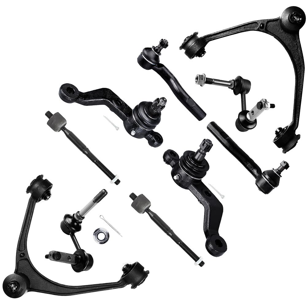 Tie Rod End Control Arm Sway Bar End Link Ball Joint 10PCS Front Suspension Kit Fit for 1998-2005 for Lexus GS300 2001-2005 for Lexus GS430 1998-2000 for Lexus GS400 product thumbnail 3