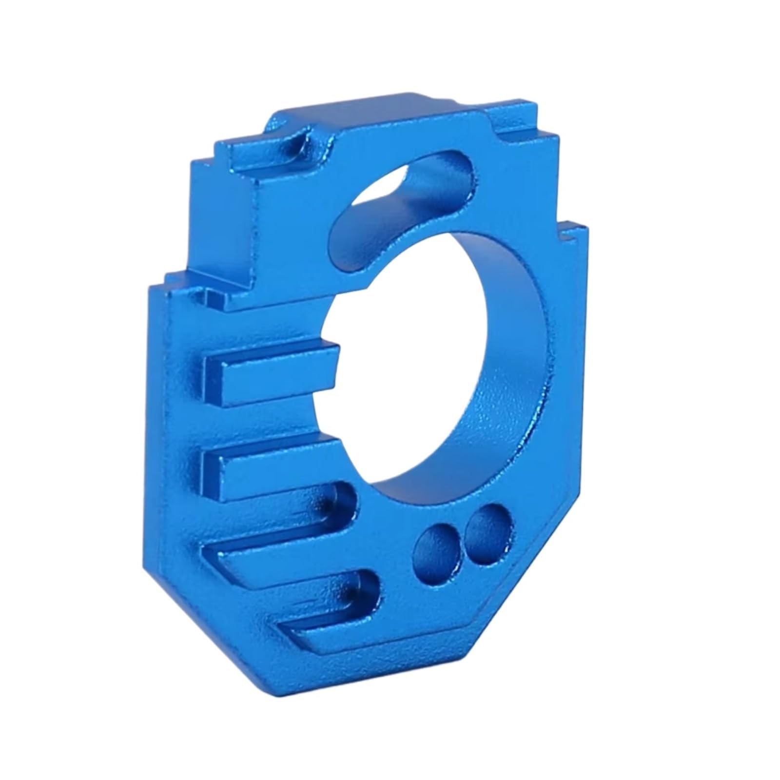 RC Car Accessories for Arrma for Granite for Grom 1/18 Metal Heatsink Adjustable Motor Mount RC Car Upgrade Parts Accessories(Blue)