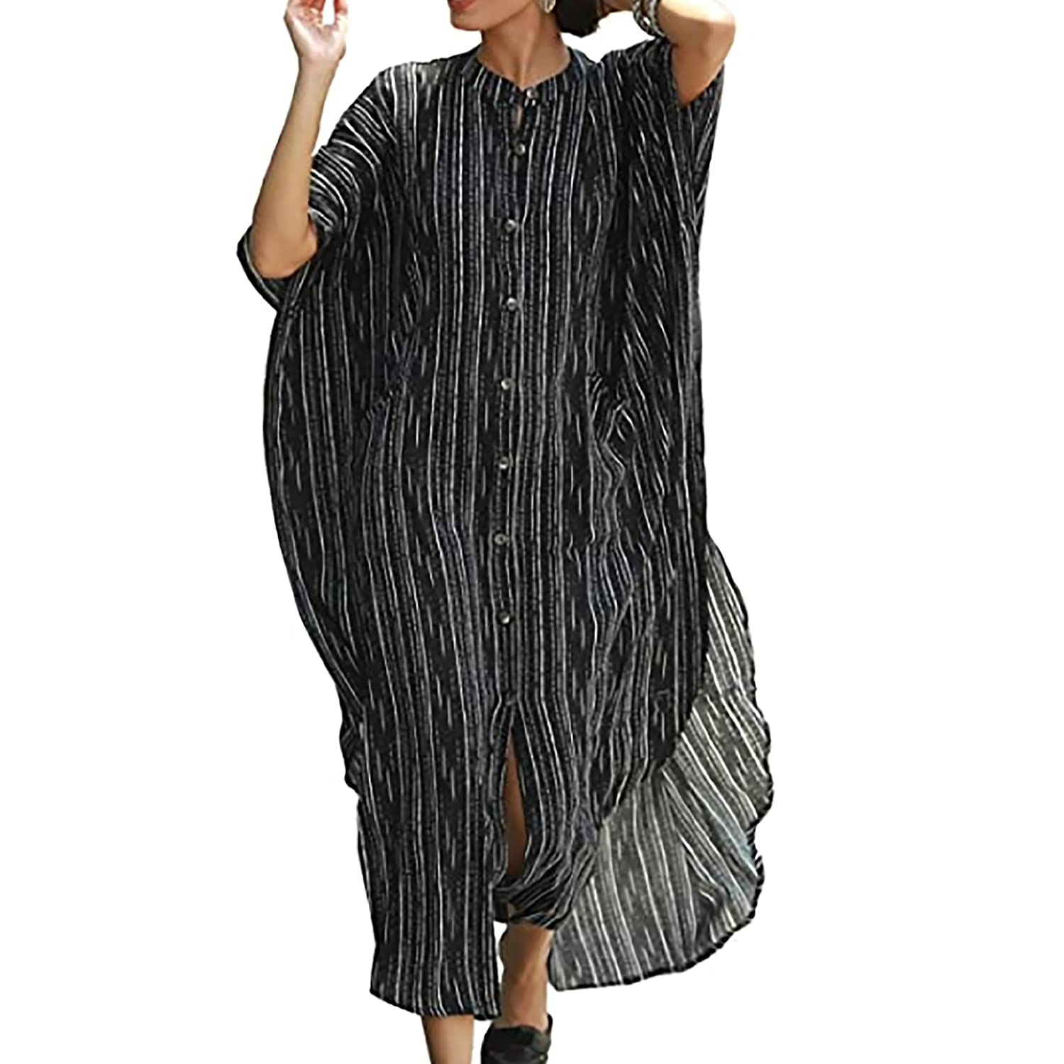 Sponsored Ad – Maxi Bohemian Dress, Kimono, Beach Coverup