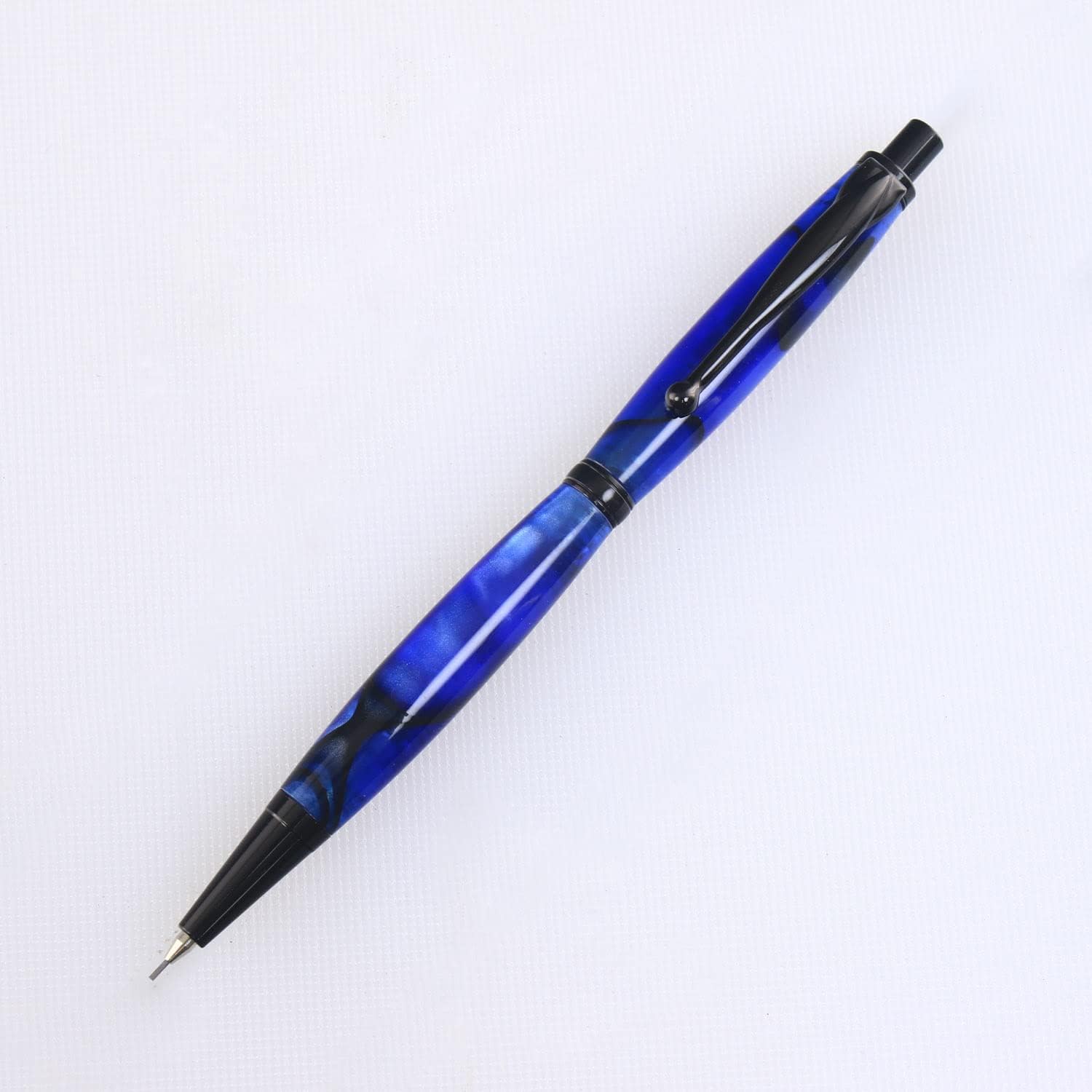 Legacy Woodturning, Fancy Pencil Kit - Black Chrome, 10 Pack