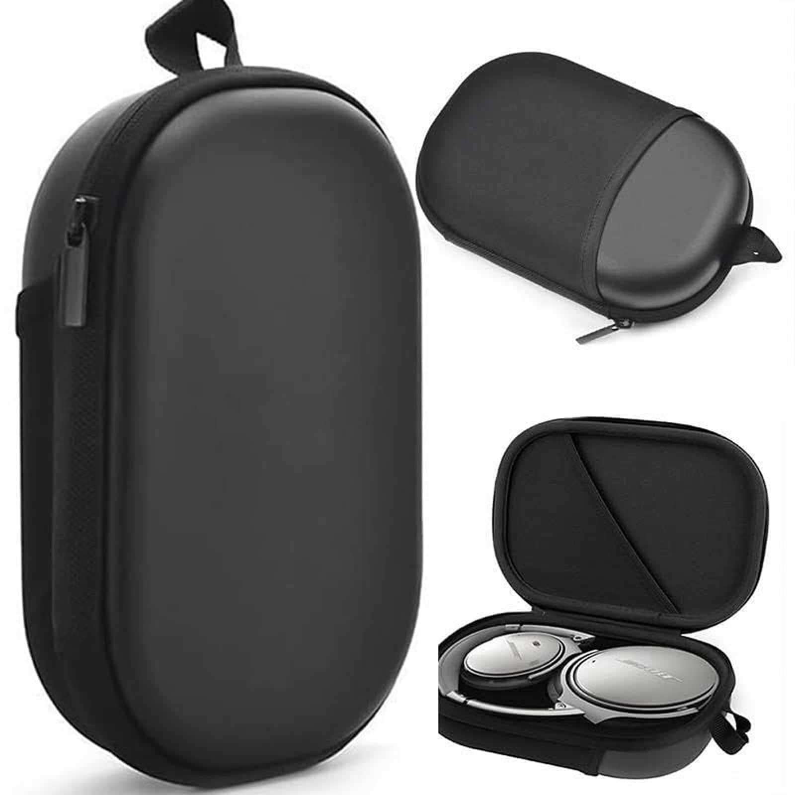 – Carrying Case Bag for Bose QC45 QC35II QC35 QC25 QC15/Bose QuietComfort Headphones Hard Case Carry Case Travel Case Storage Bag