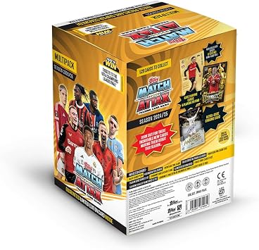 Topps UEFA Champions League Match Attax 24/25 Trading and Collectible Card Game (Multipack of 12)