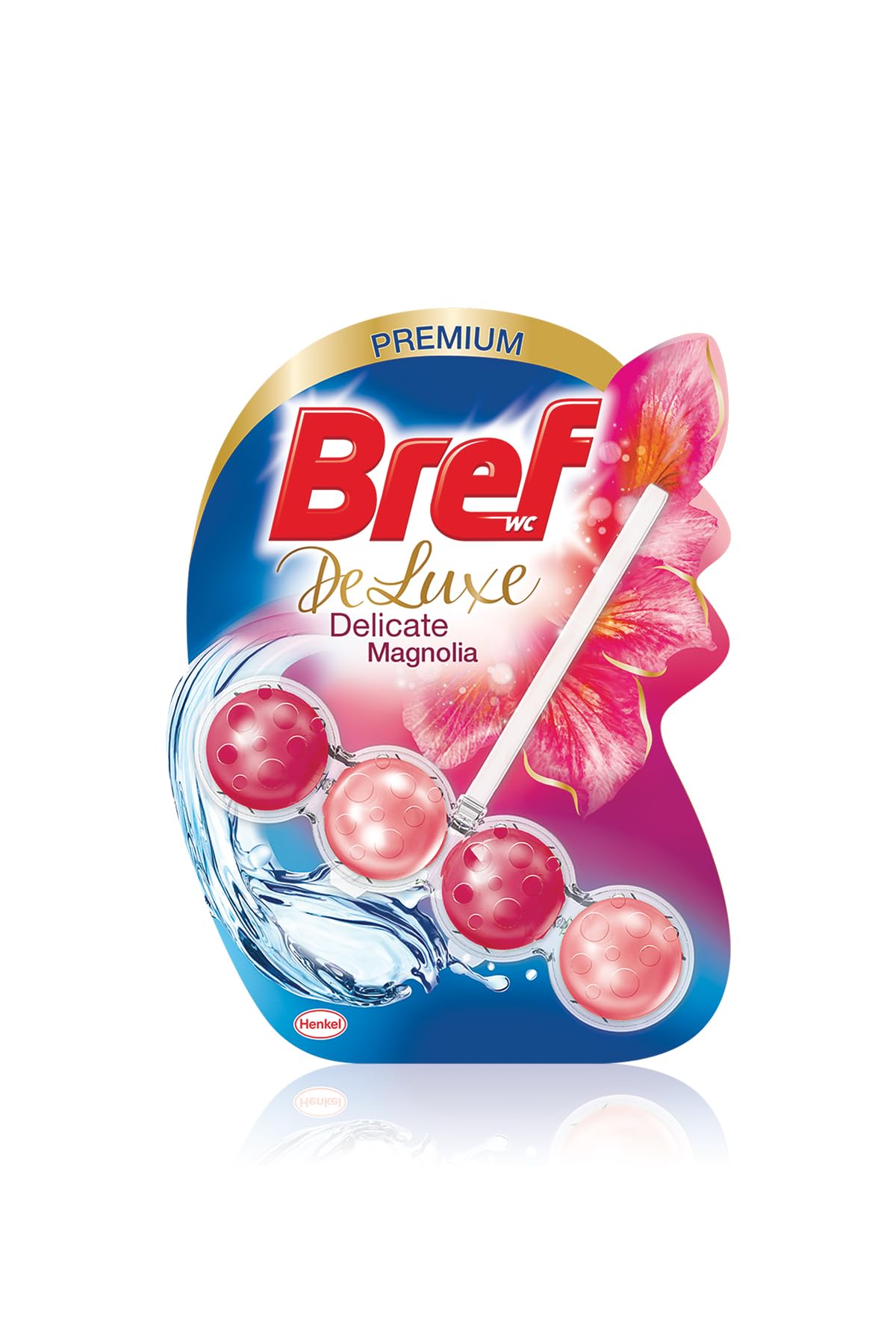 Bref WC DeLuxe Manolya Premium Klozet Temizleme Topları 1 x 1 Adet, Manolya 1