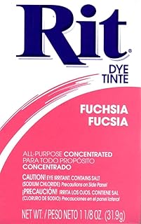 RIT Tinte Concentrado en Polvo, Seda, Fucsia, 31.9g, 31