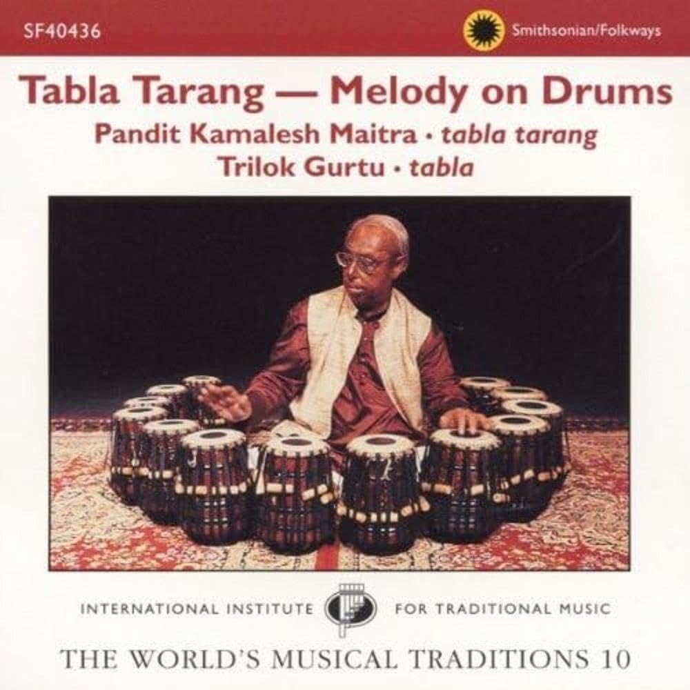 Tabla Tarang – Melodie auf Trommeln