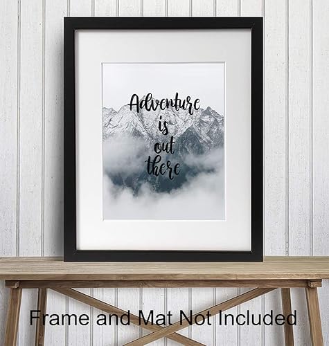 Miniatura 2 de Adventure Inspirational Art Print - Motivational Wall Art Poster - Chic Home Decor for Bedroom, Living Room, Kitchen, Bathroom, Office, Game, Teen