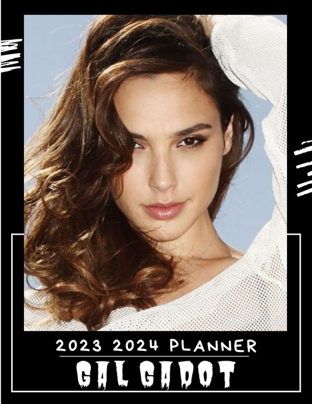 Gal Gadot 2023 2024 Calendar Gal Gadot Two Years monthly planner 2023